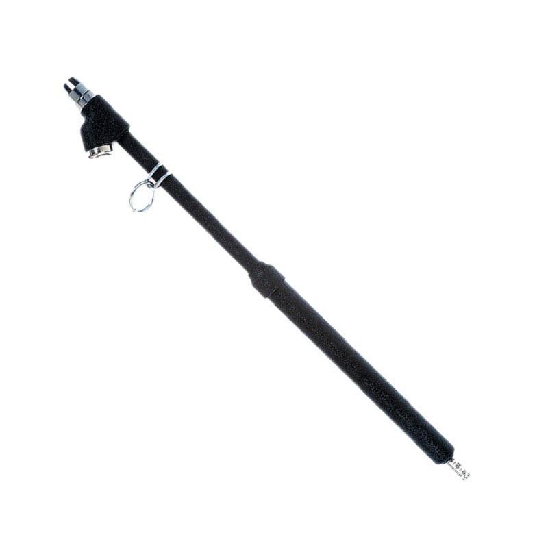 Haltec GA-165 Dual Foot 12" Long Reach Truck Service Tire Gauge with Extended Head. Straight on and 30 Degree Reverse Head, 10-150 PSI - Image 1